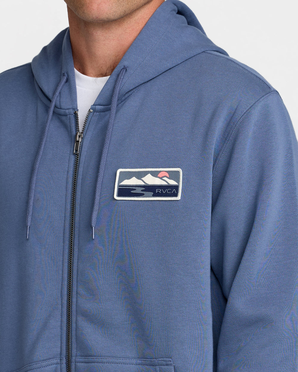 Peak Cove Zip Hood - Vintage Navy