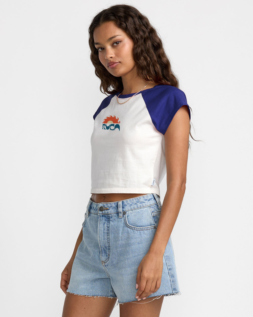 Baby Raglan Tee - Midnight