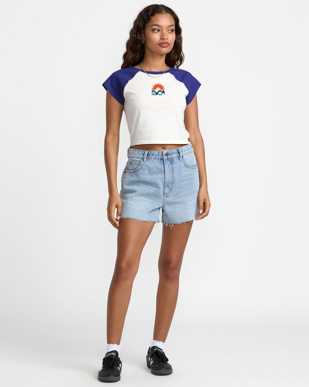 Baby Raglan Tee - Midnight