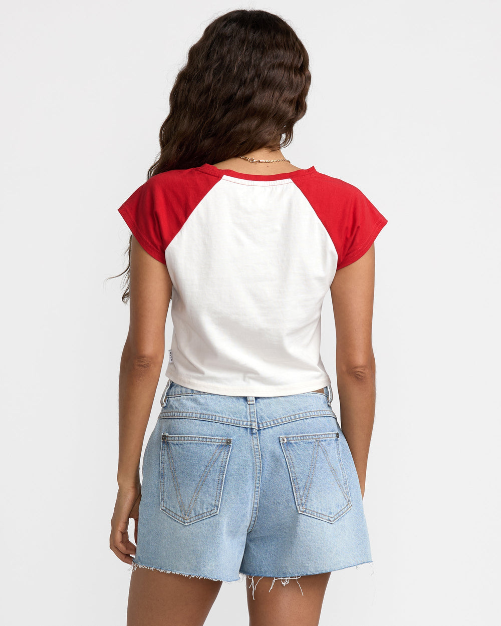 Baby Raglan Tee - Pepper Red