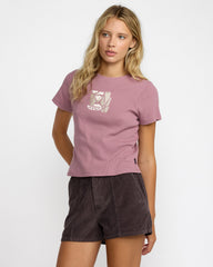 That Balance Baby Tee - Winter Orchid