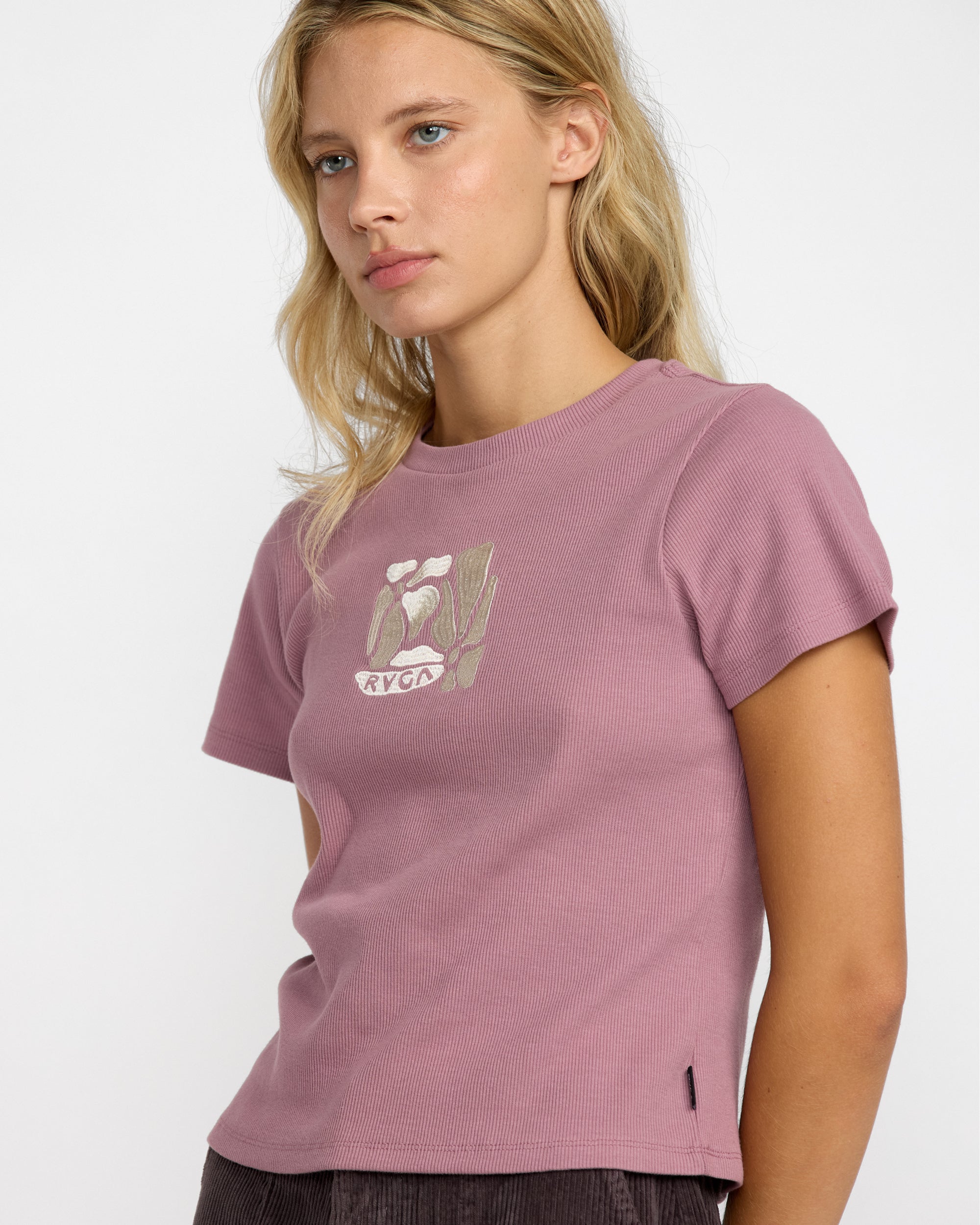 That Balance Baby Tee - Winter Orchid