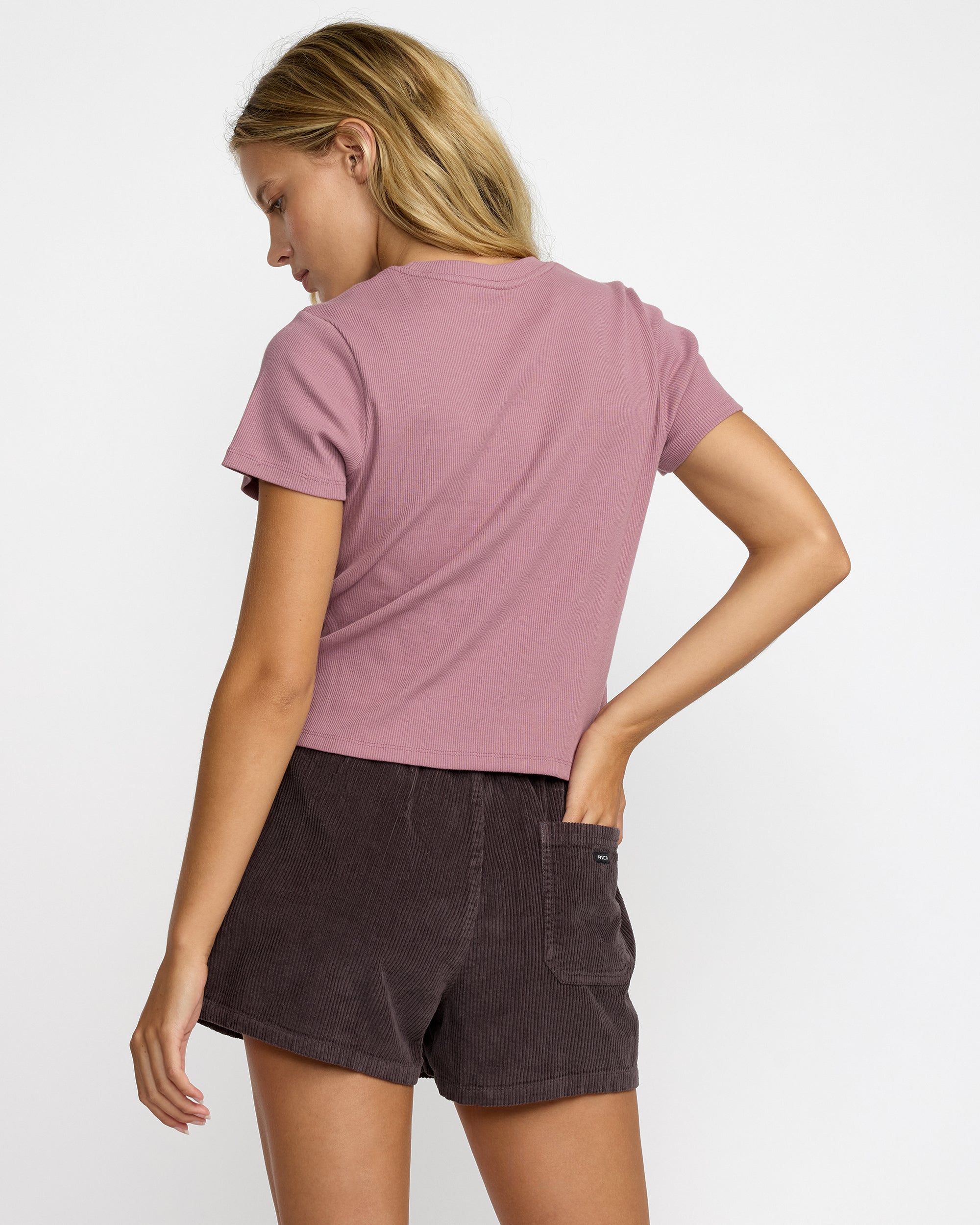 That Balance Baby Tee - Winter Orchid