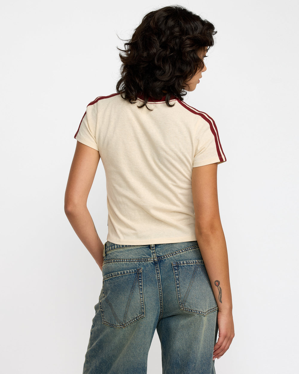 That Balance Baby Tee - Sand