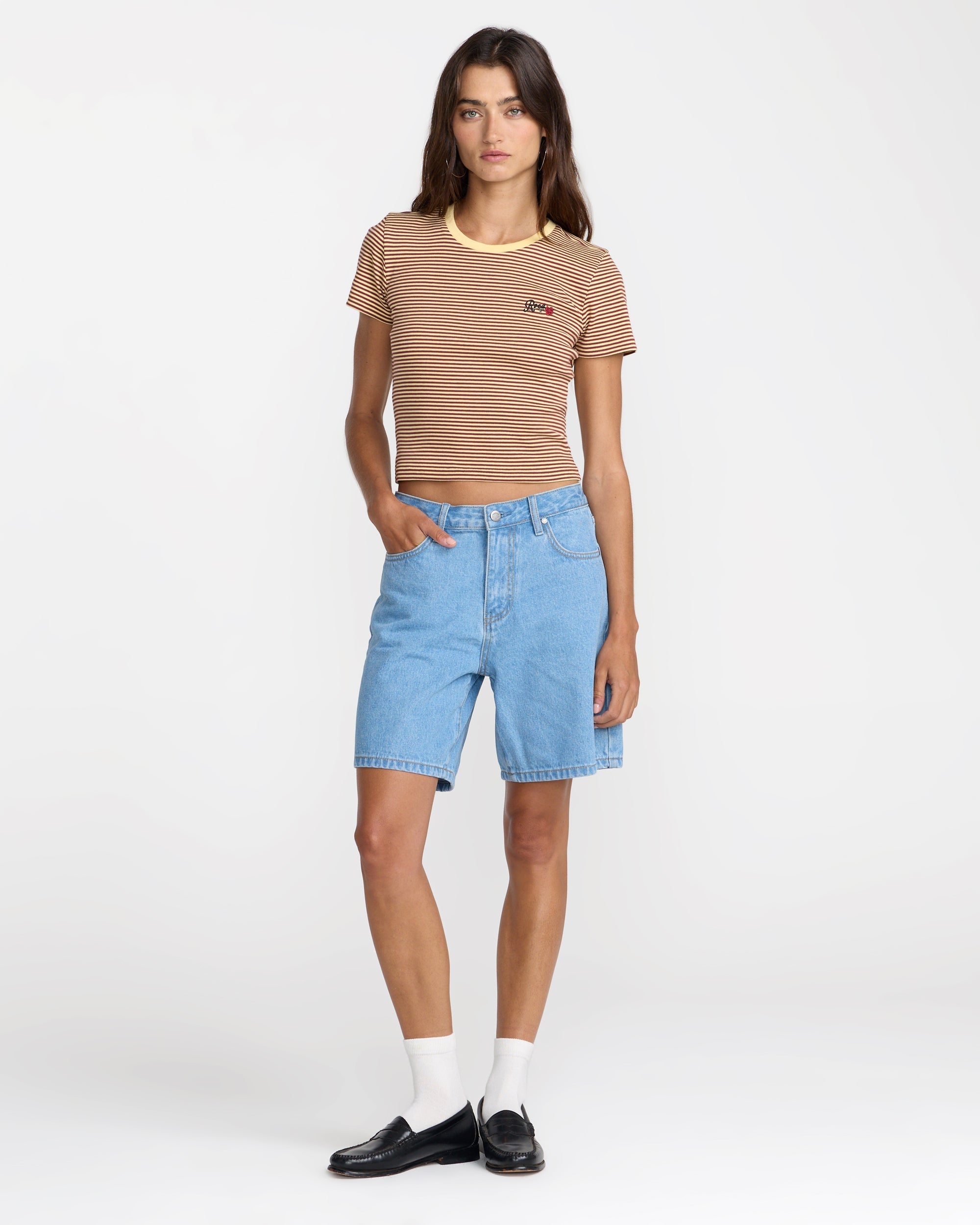 Puerto Baby Tee - Sunshine
