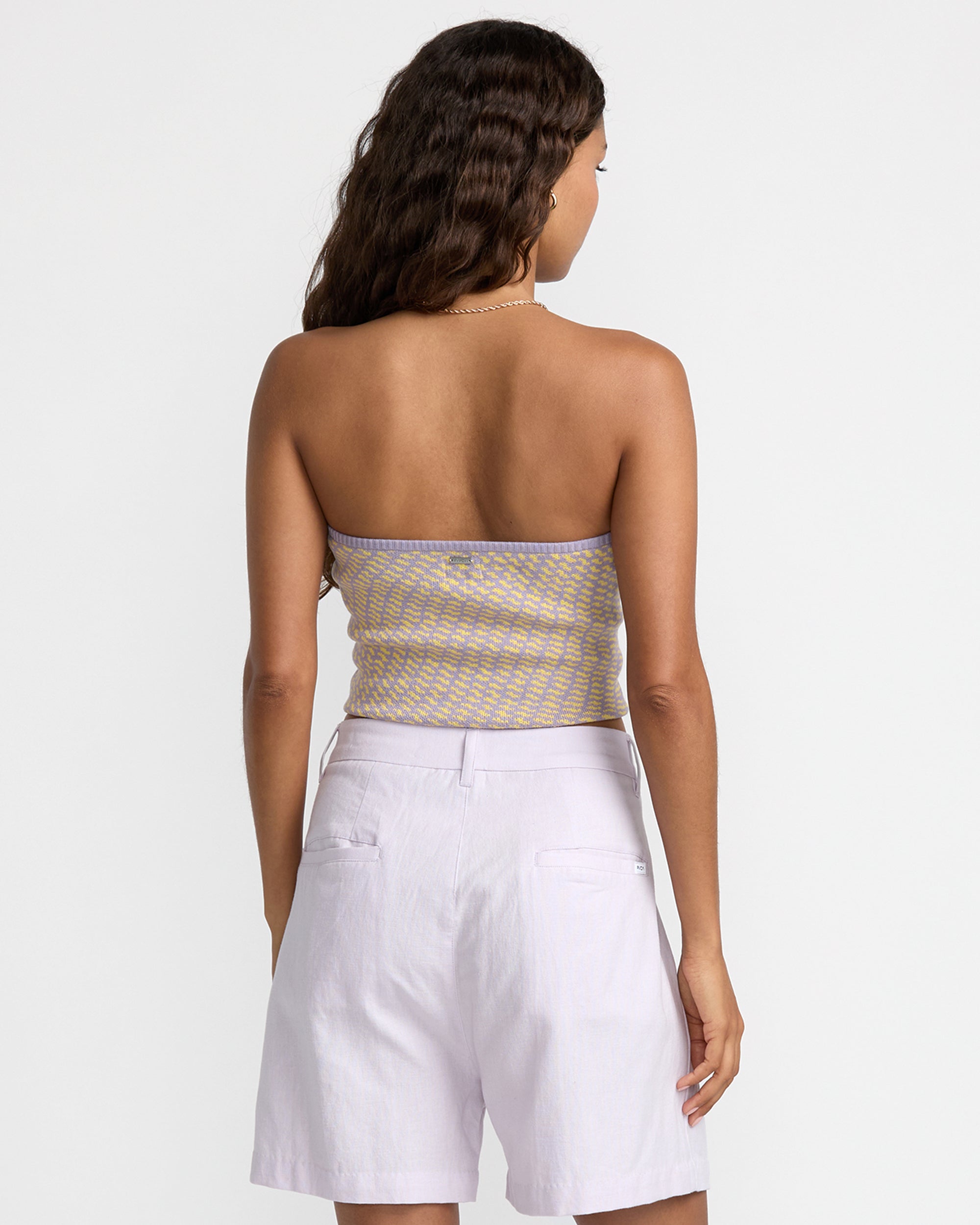Cece Tube Top - Blue Plum