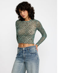 River Long Sleeve Shirt - Sea Green