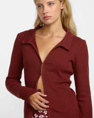 Devine Knit - Cranberry