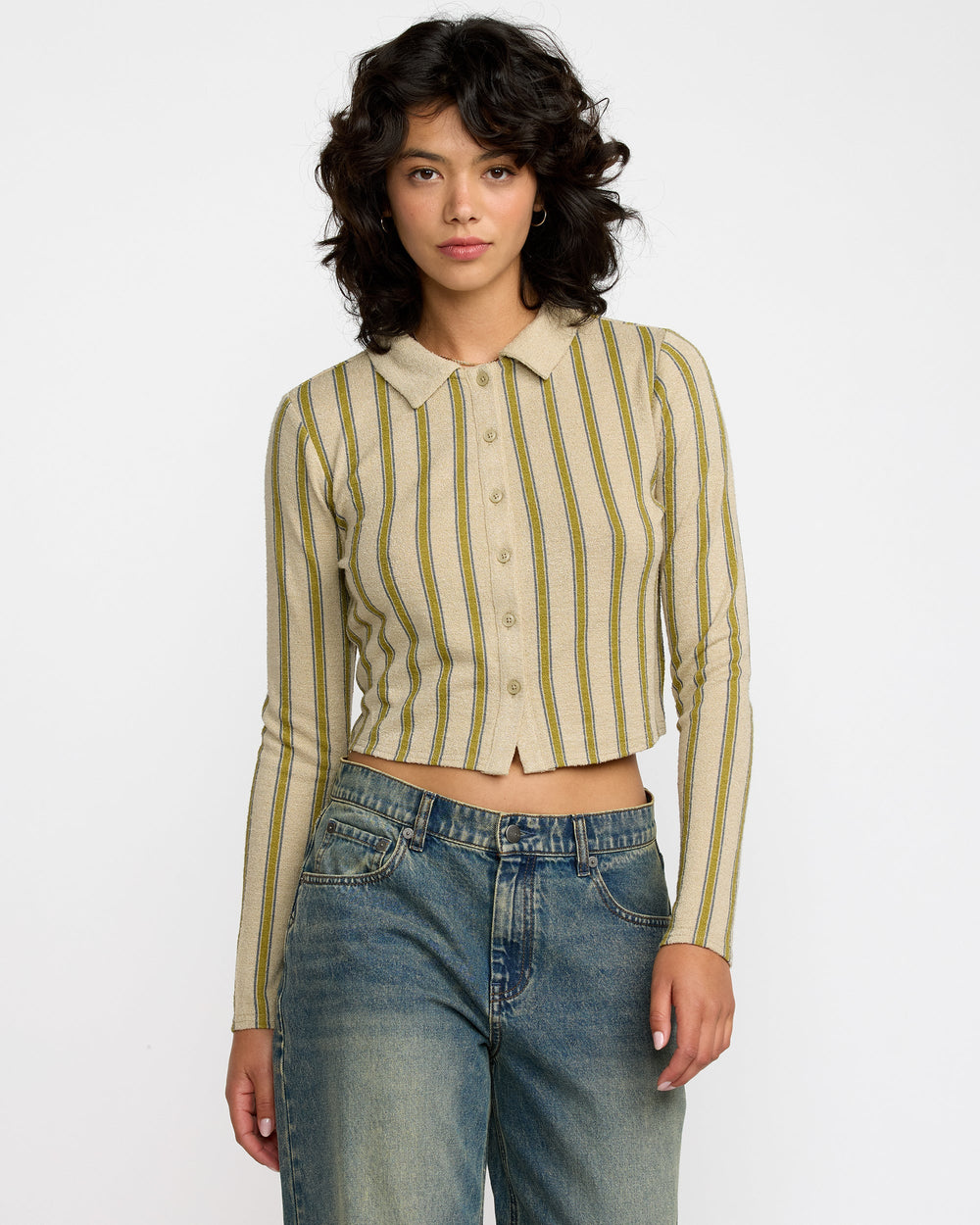 Willow Long Sleeve Shirt - Eucalyptus