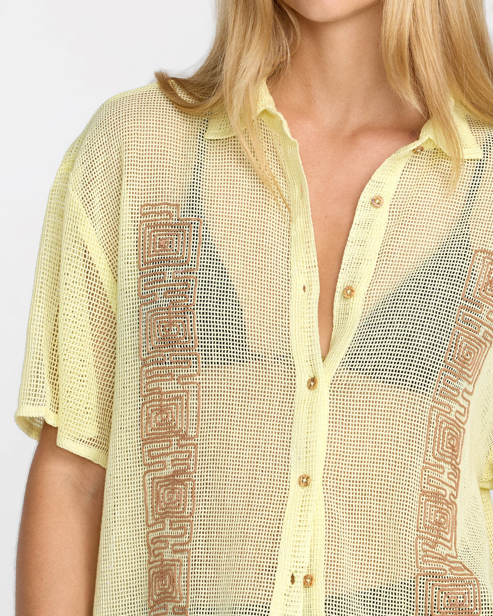 Sabra Top - Light Green