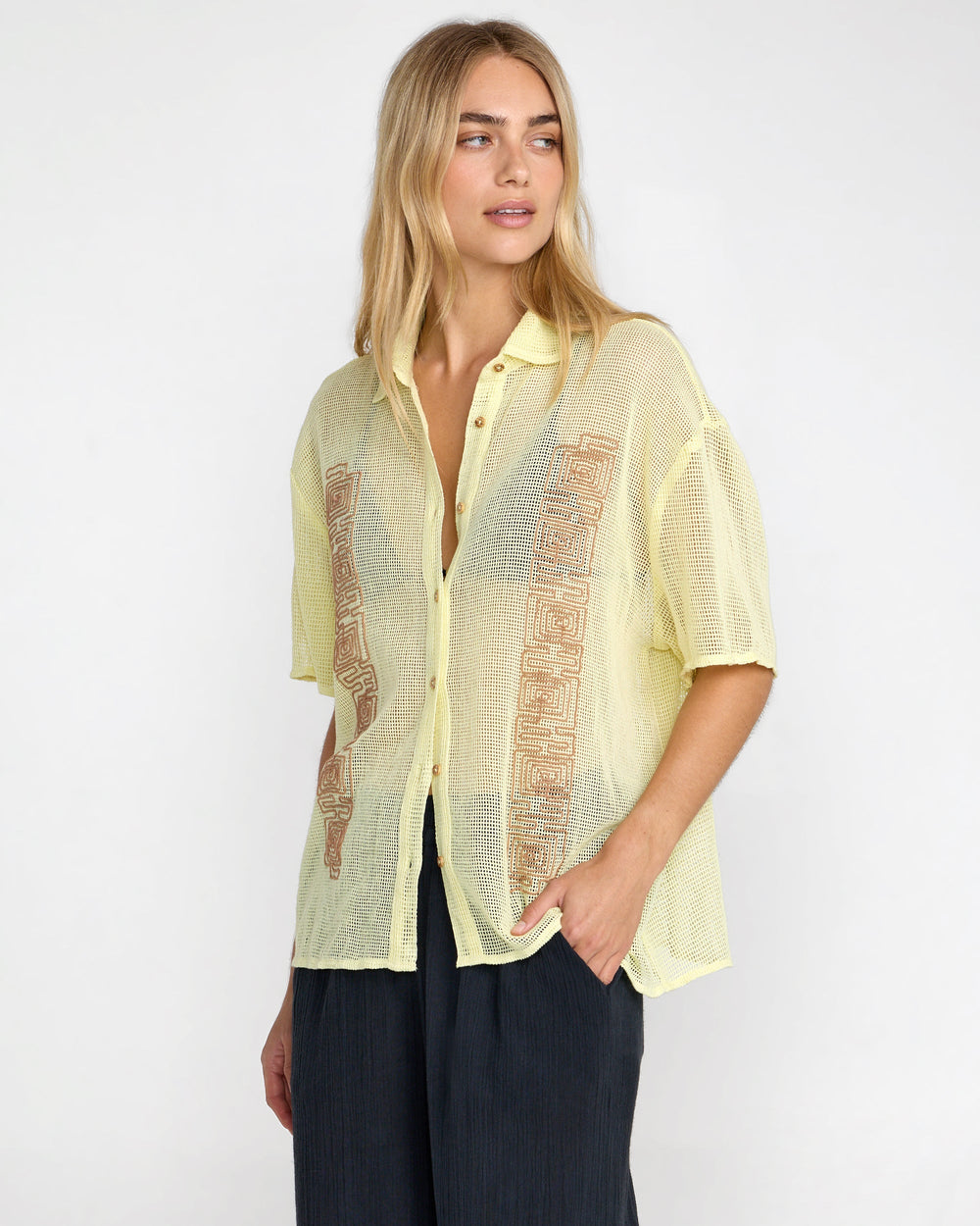 Sabra Top - Light Green