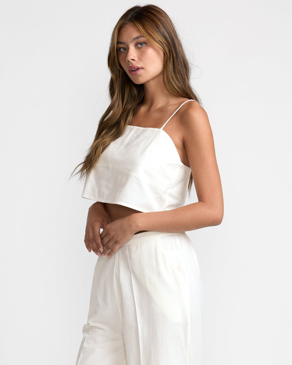 Lucy Tank - Vintage White