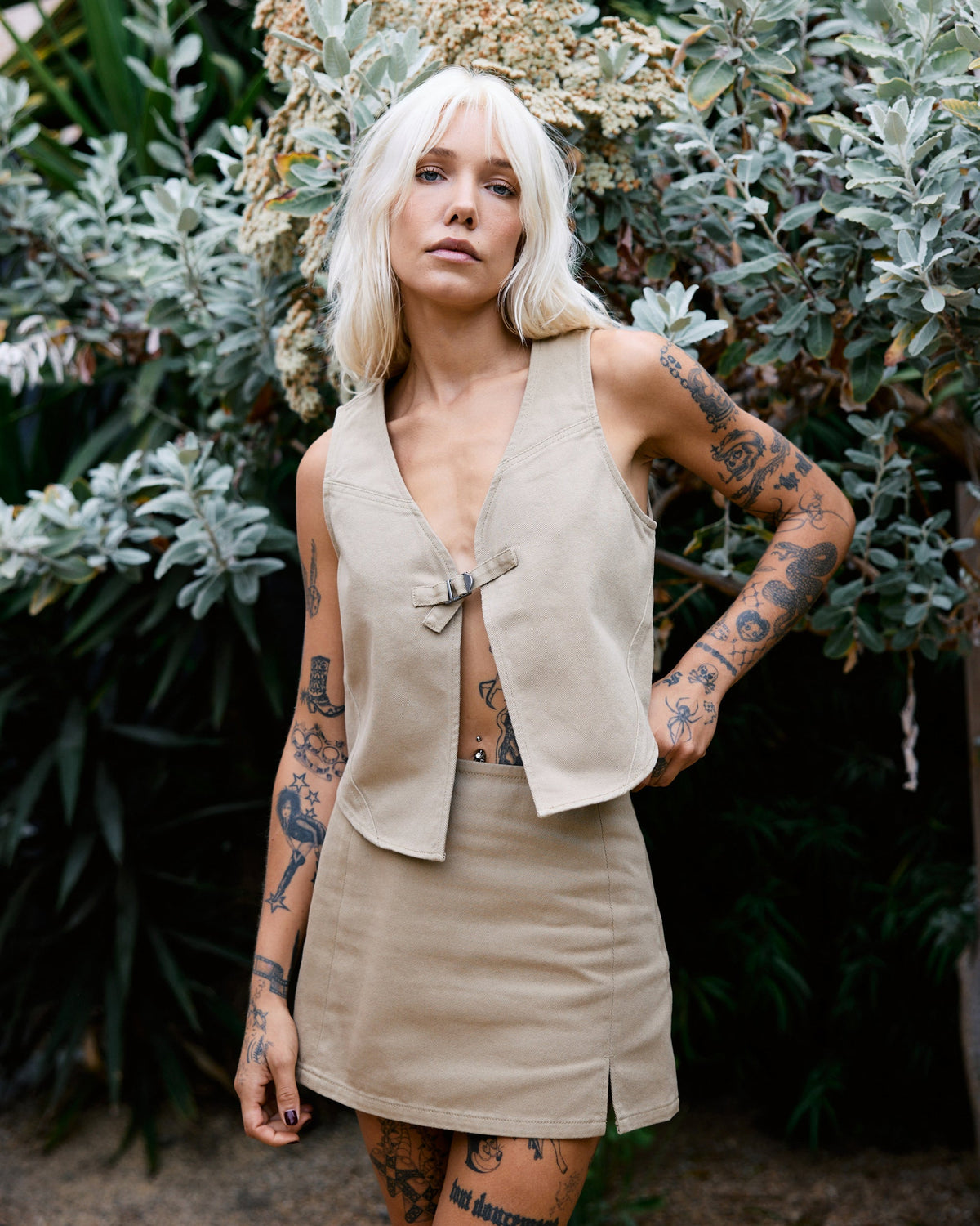 Rider Utility Vest - Olive Grey