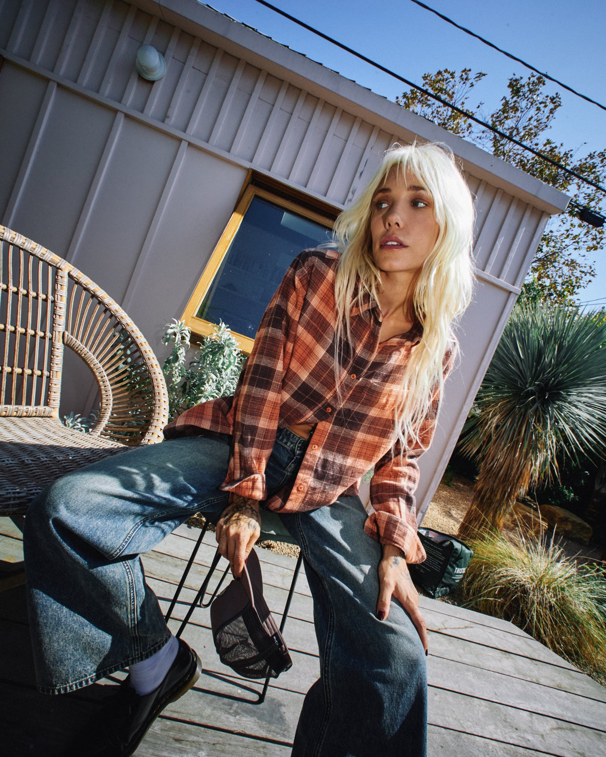 Mabel Flannel - Pumpkin