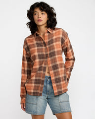 Mabel Flannel - Pumpkin