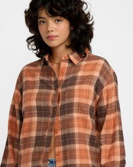 Mabel Flannel - Pumpkin