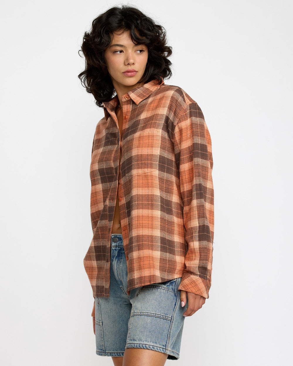 Mabel Flannel - Pumpkin