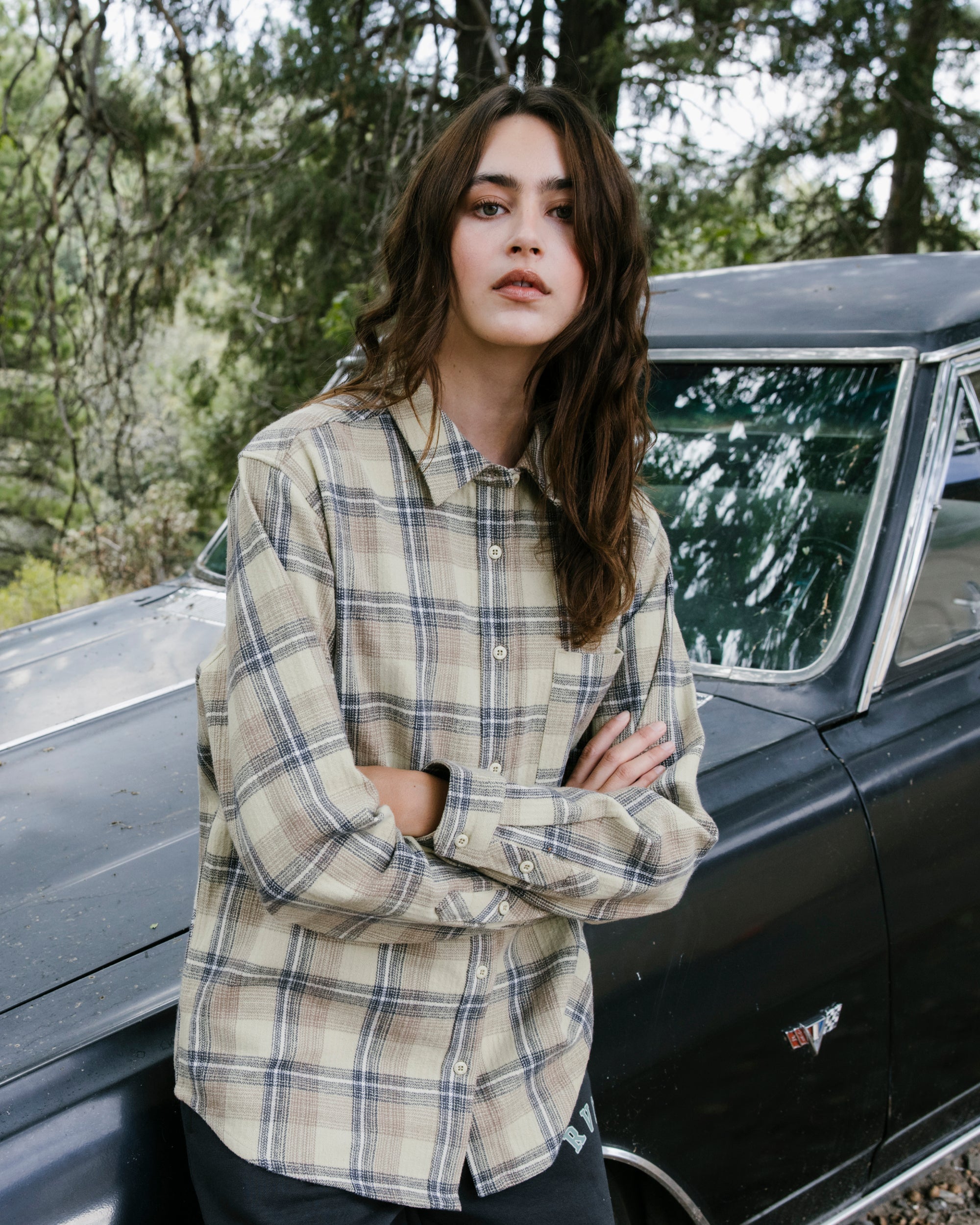Breeze Flannel - Sage Green