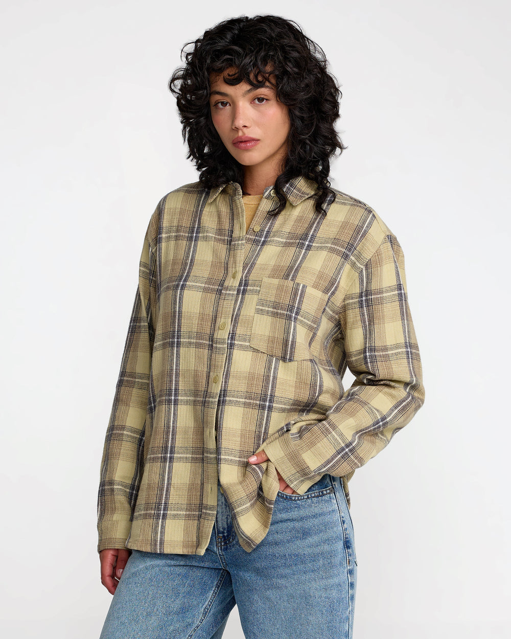 Breeze Flannel - Sage Green