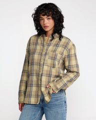 Breeze Flannel - Sage Green