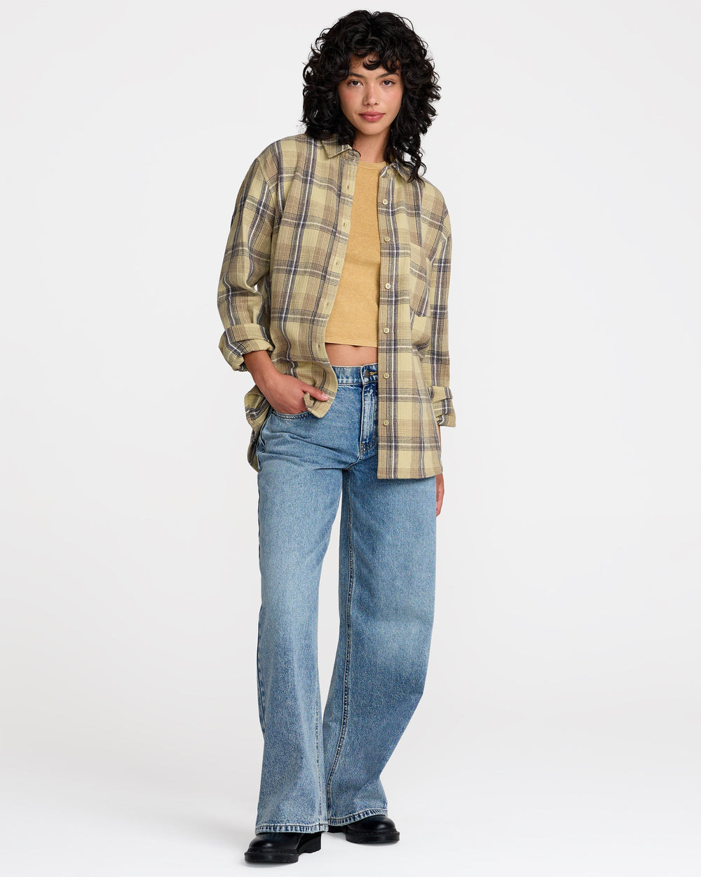 Breeze Flannel - Sage Green