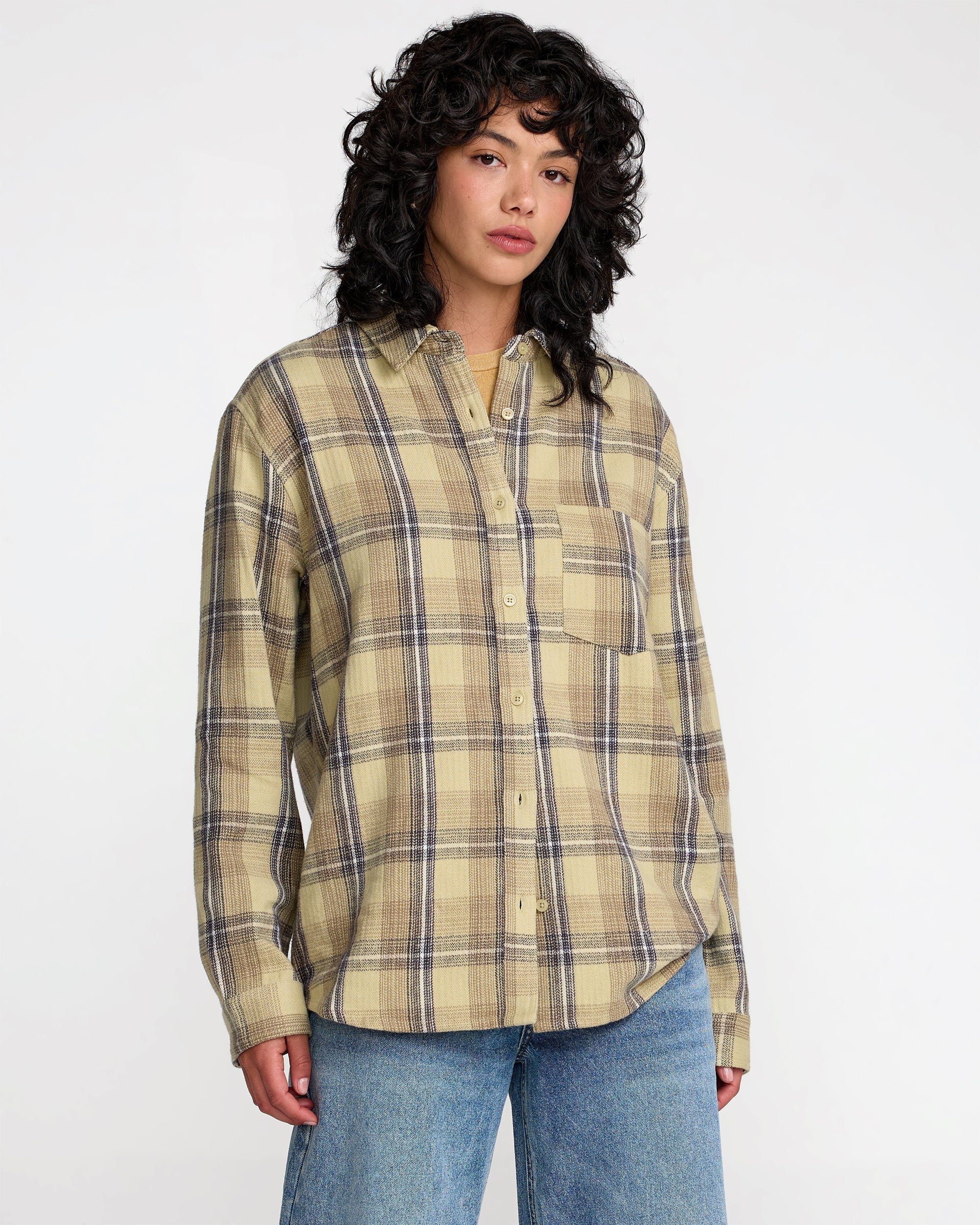 Breeze Flannel - Sage Green