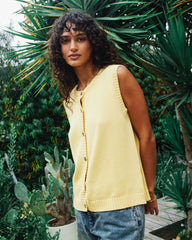 Carrie Sweater Vest - Sanddune