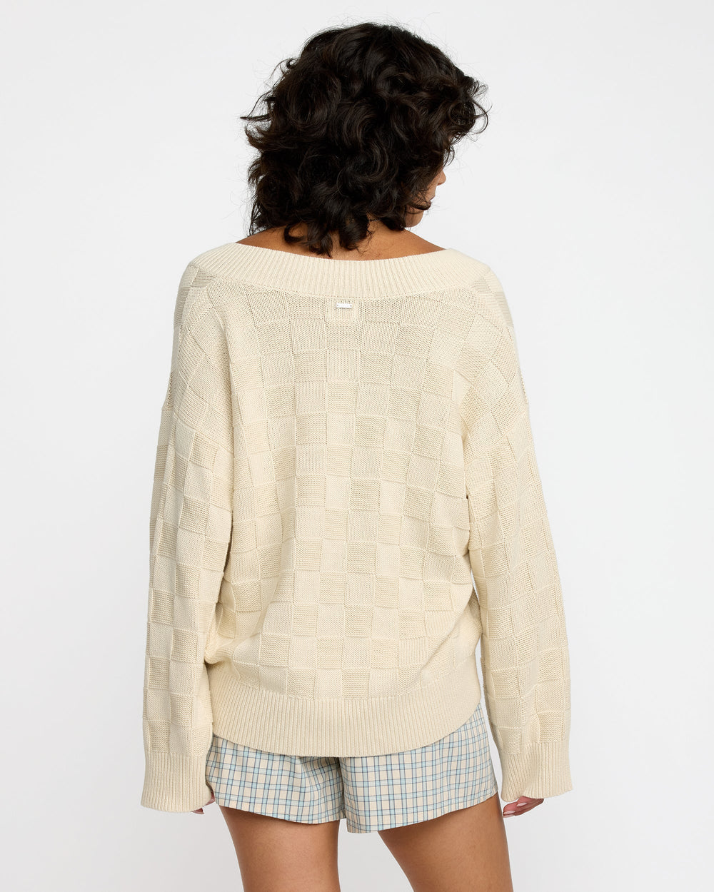 Harmony V-Neck Sweater - Sand