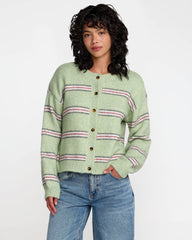 Juno Cardigan - Sage Green
