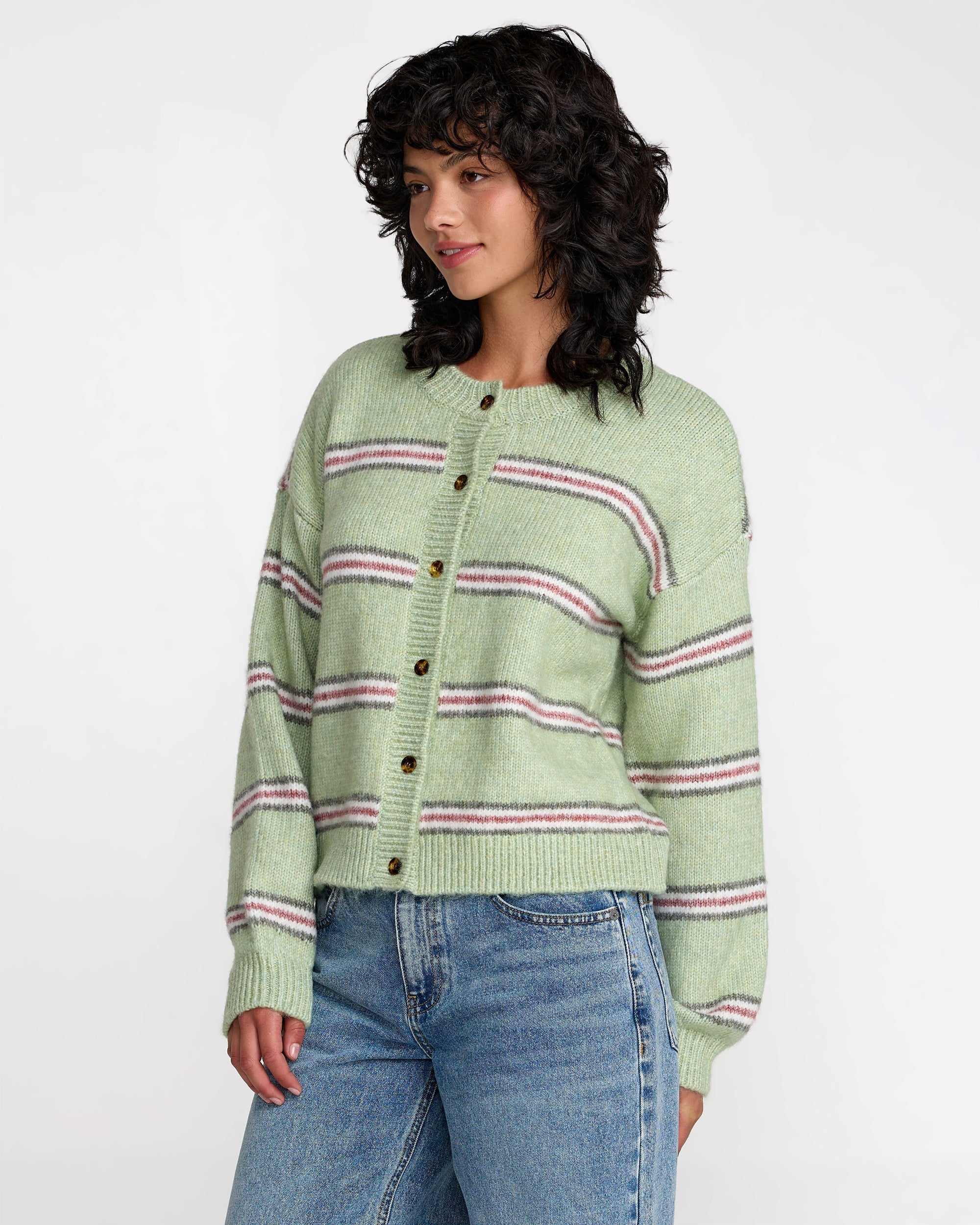 Juno Cardigan - Sage Green
