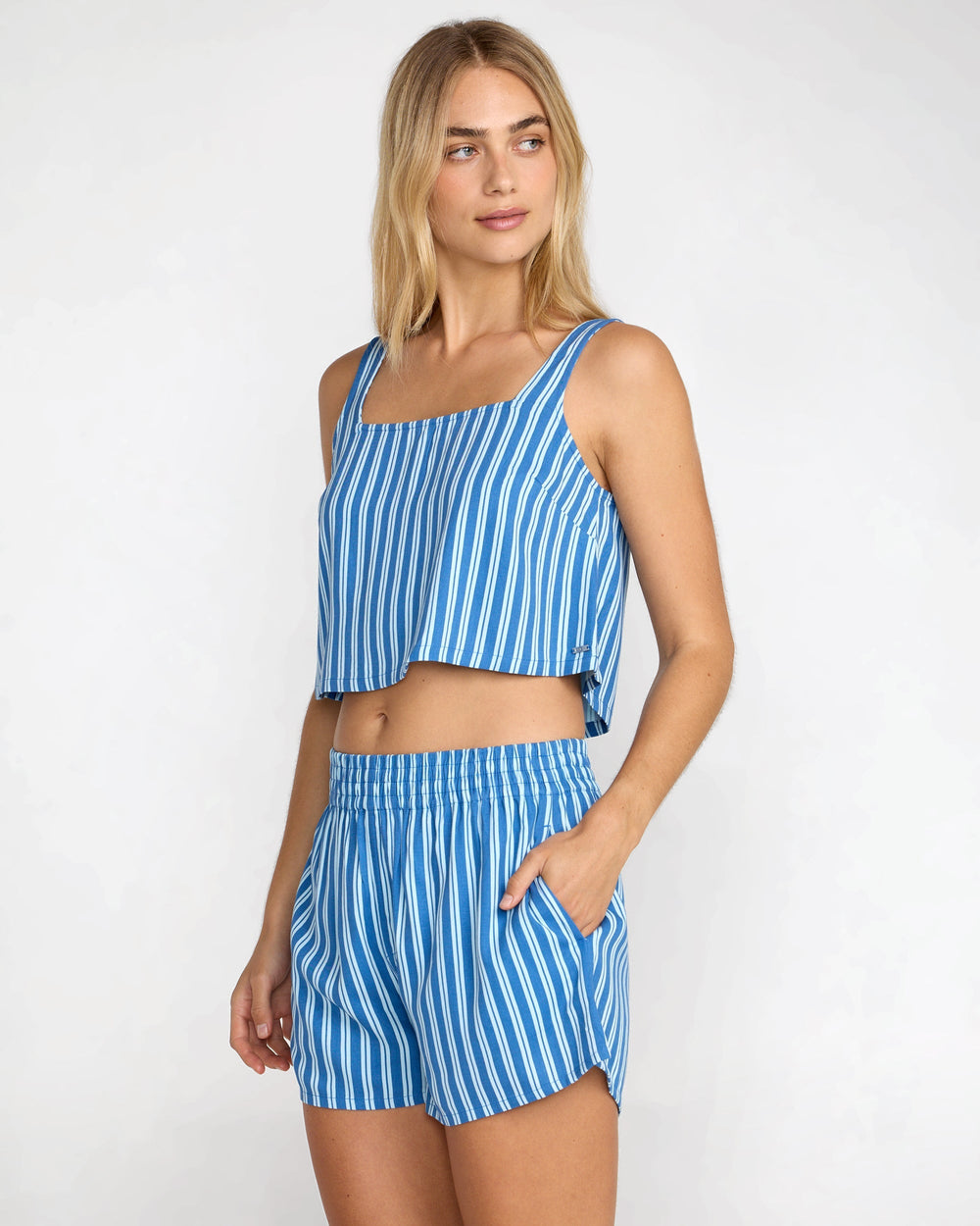 Mikey Boxer Short - Blue Relic