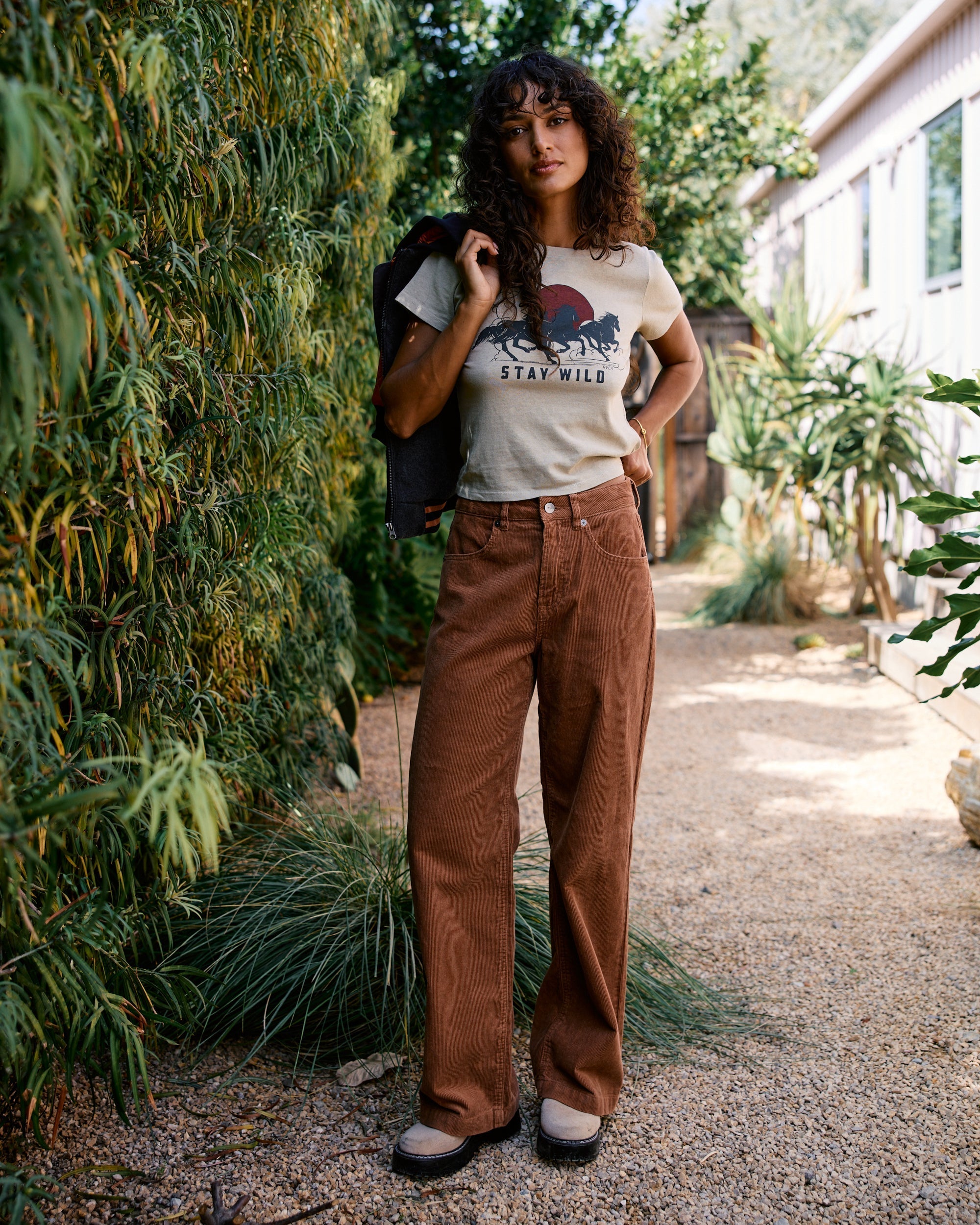 Coco Cord Pant - Putty