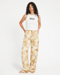 Mel G Tailored Pant - Khaki