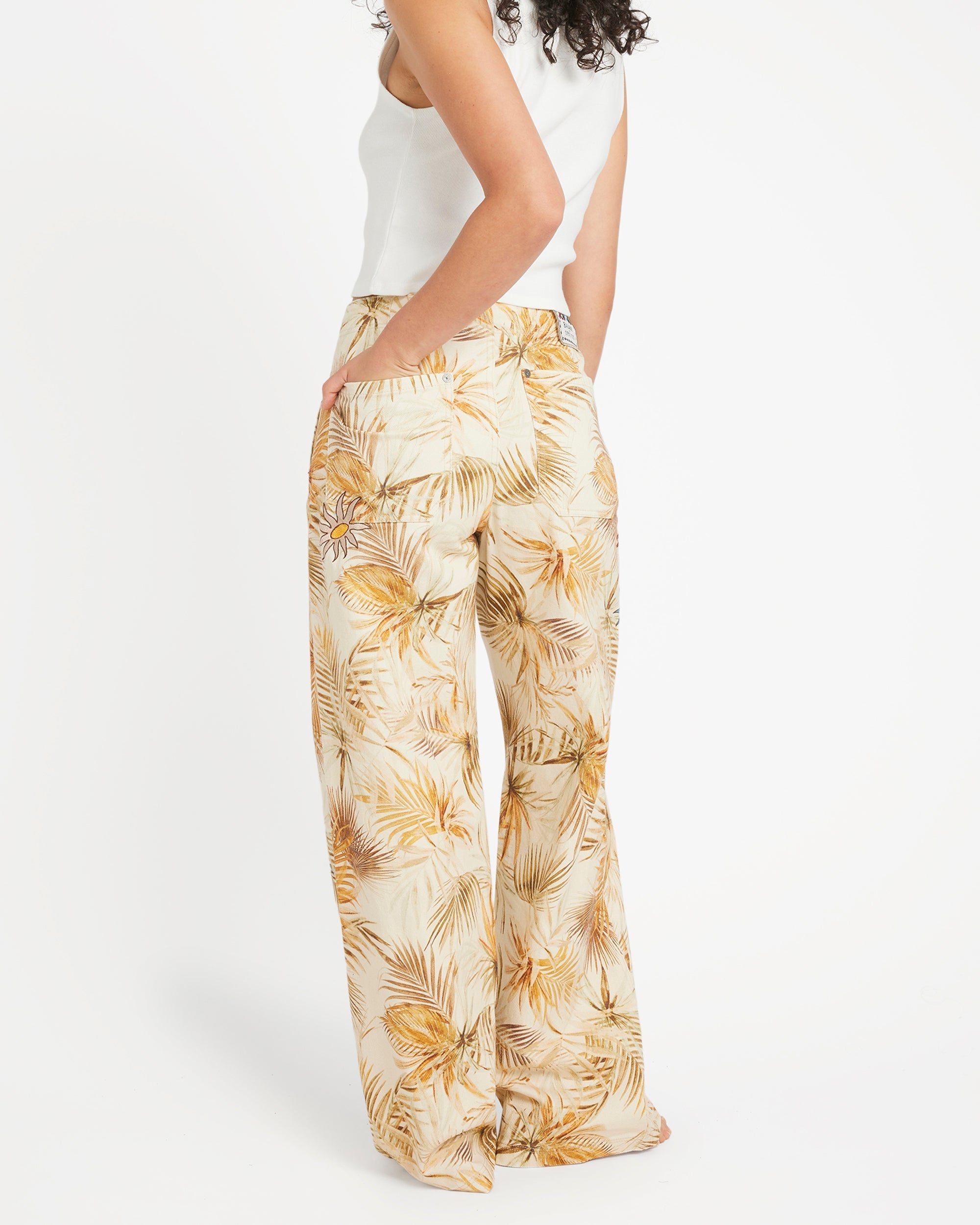 Mel G Tailored Pant - Khaki