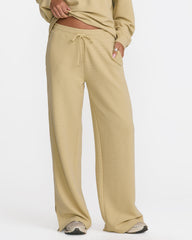Glory Waffle Split Pant - Vintage Khaki