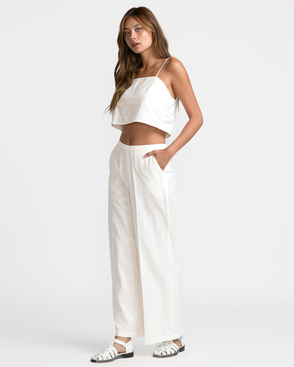 Lucy Pant - Vintage White