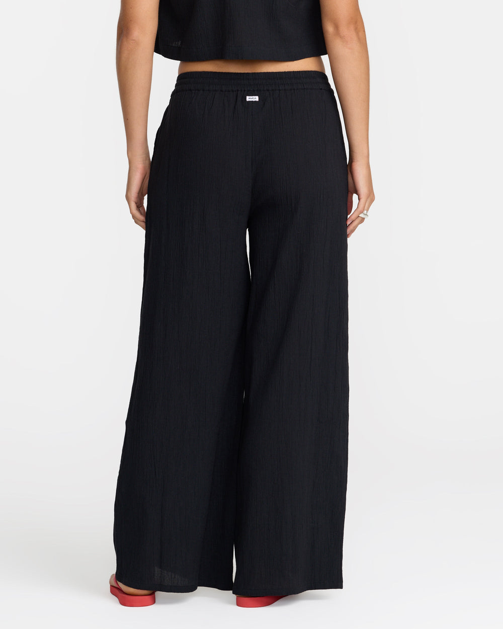 New Yume Wide Leg Pants - RVCA Black
