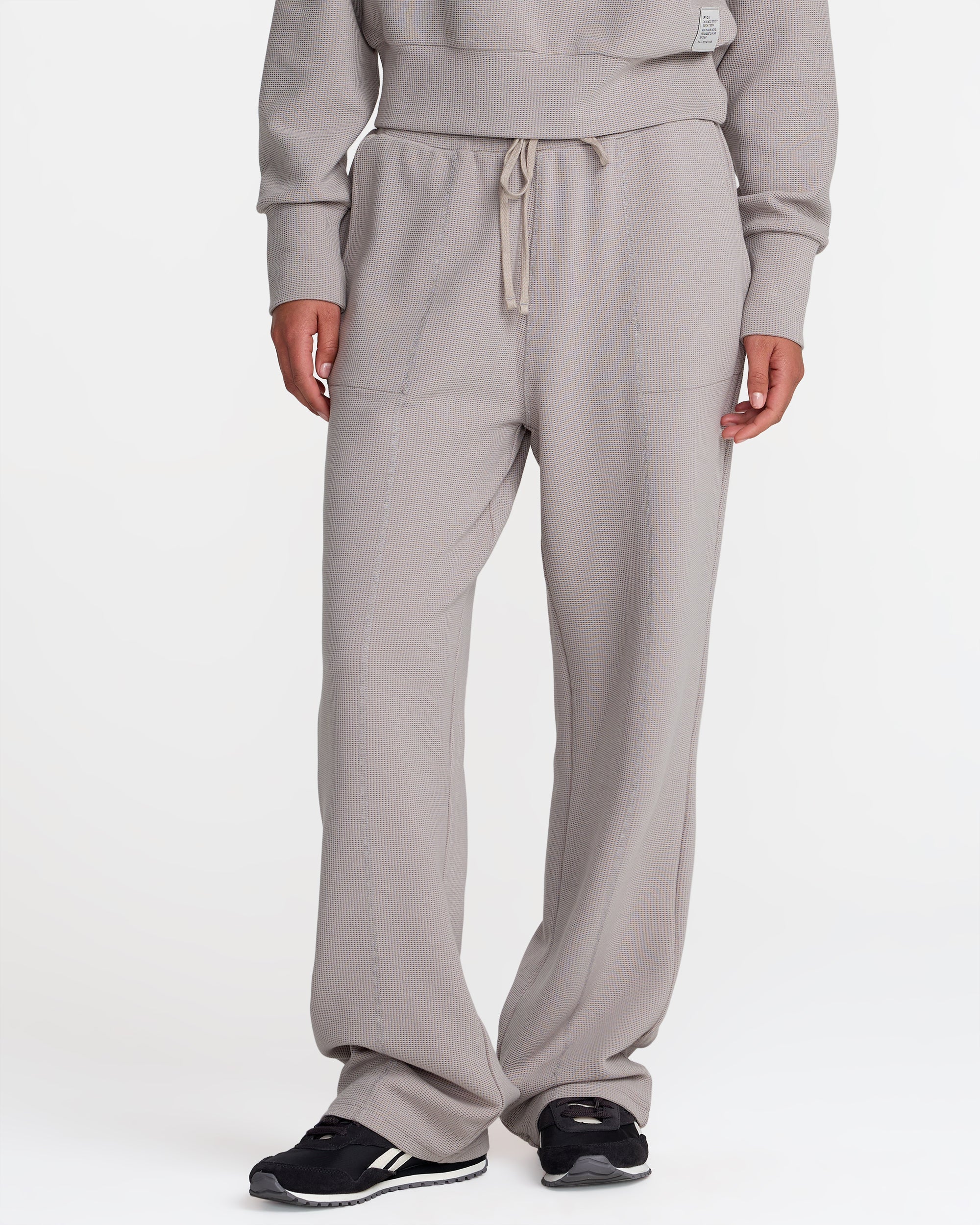 Sofie Waffle Pant - Sky Grey