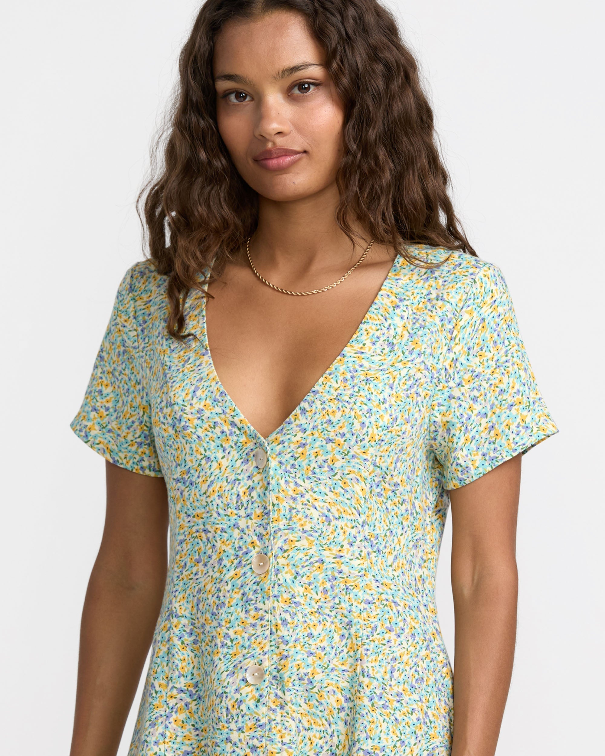 Understated Dress - Blue Bird
