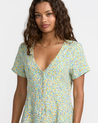 Understated Dress - Blue Bird