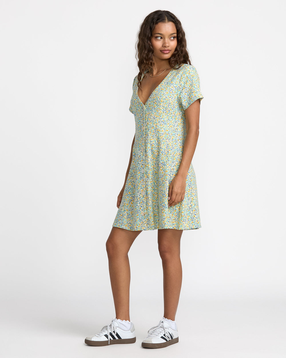 Understated Dress - Blue Bird