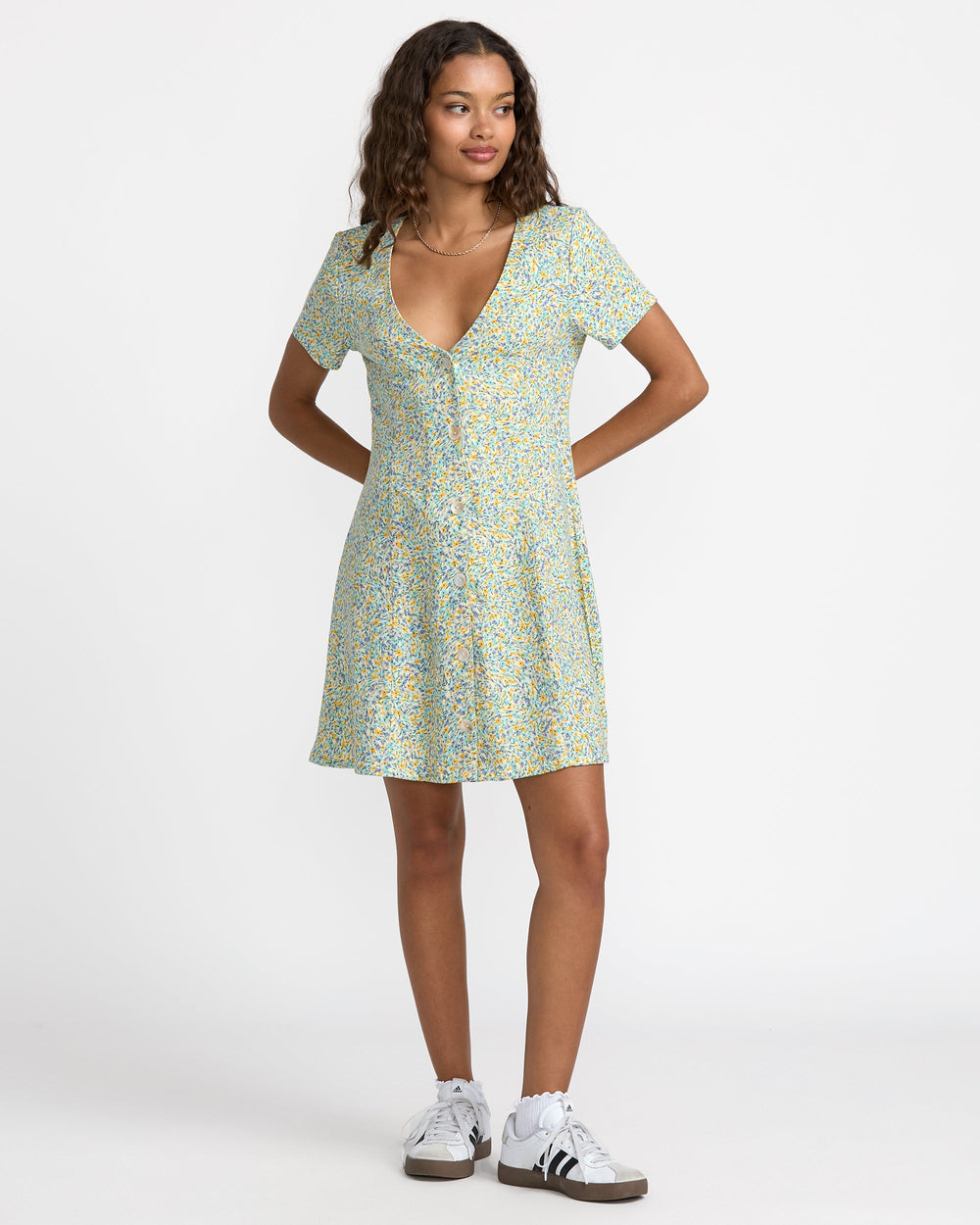 Understated Dress - Blue Bird
