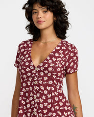 Understated Dress - Cranberry