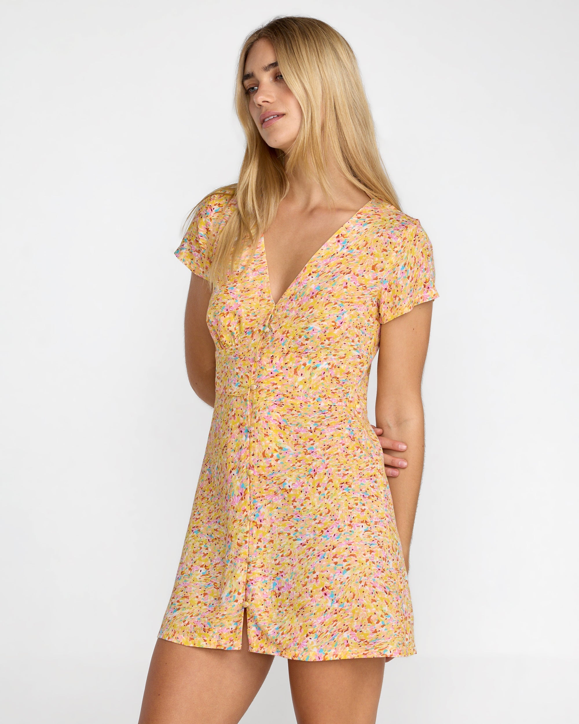 Layla Mini Dress - Multi