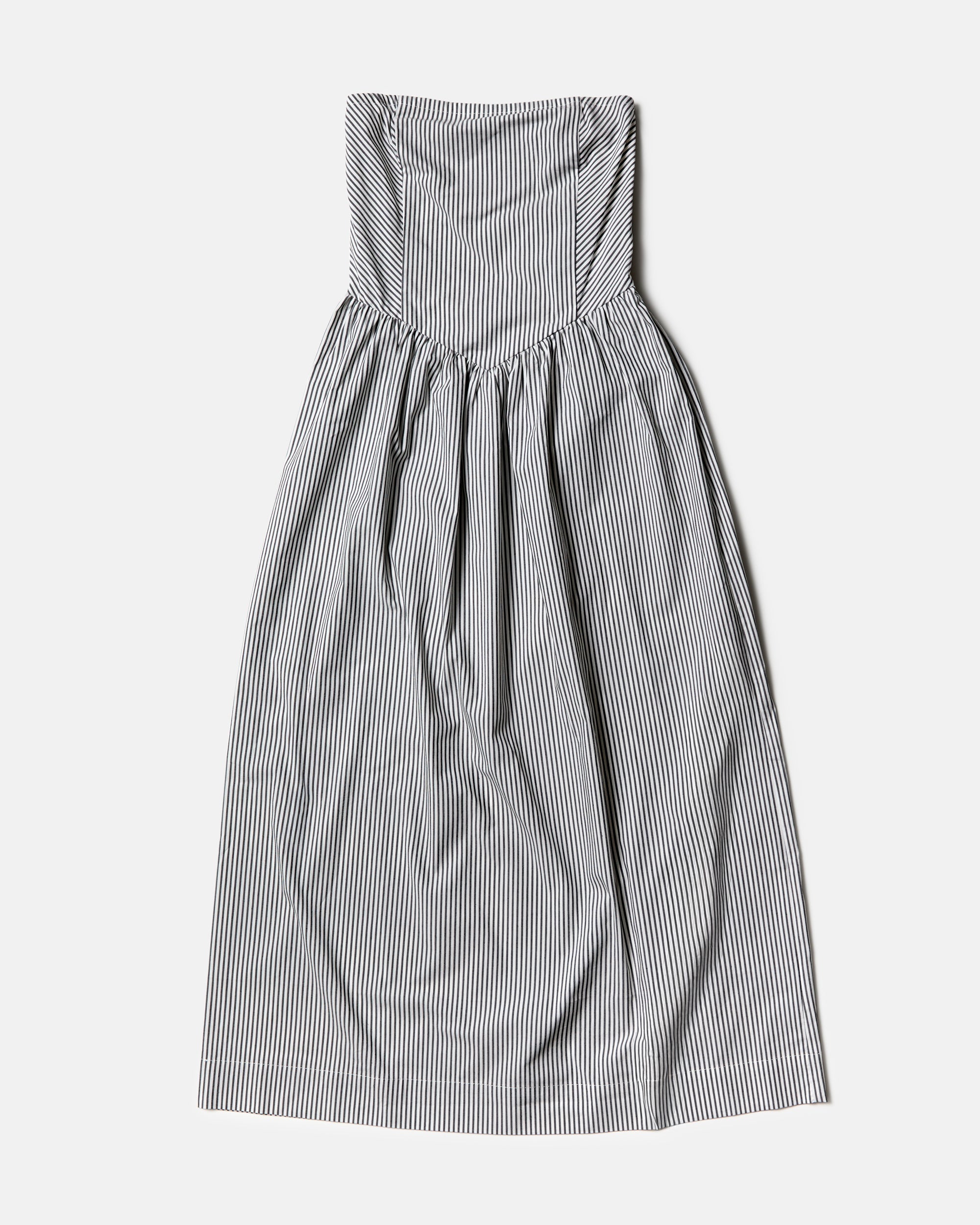 Florence Drop Waist Midi Dress - Pirate Black