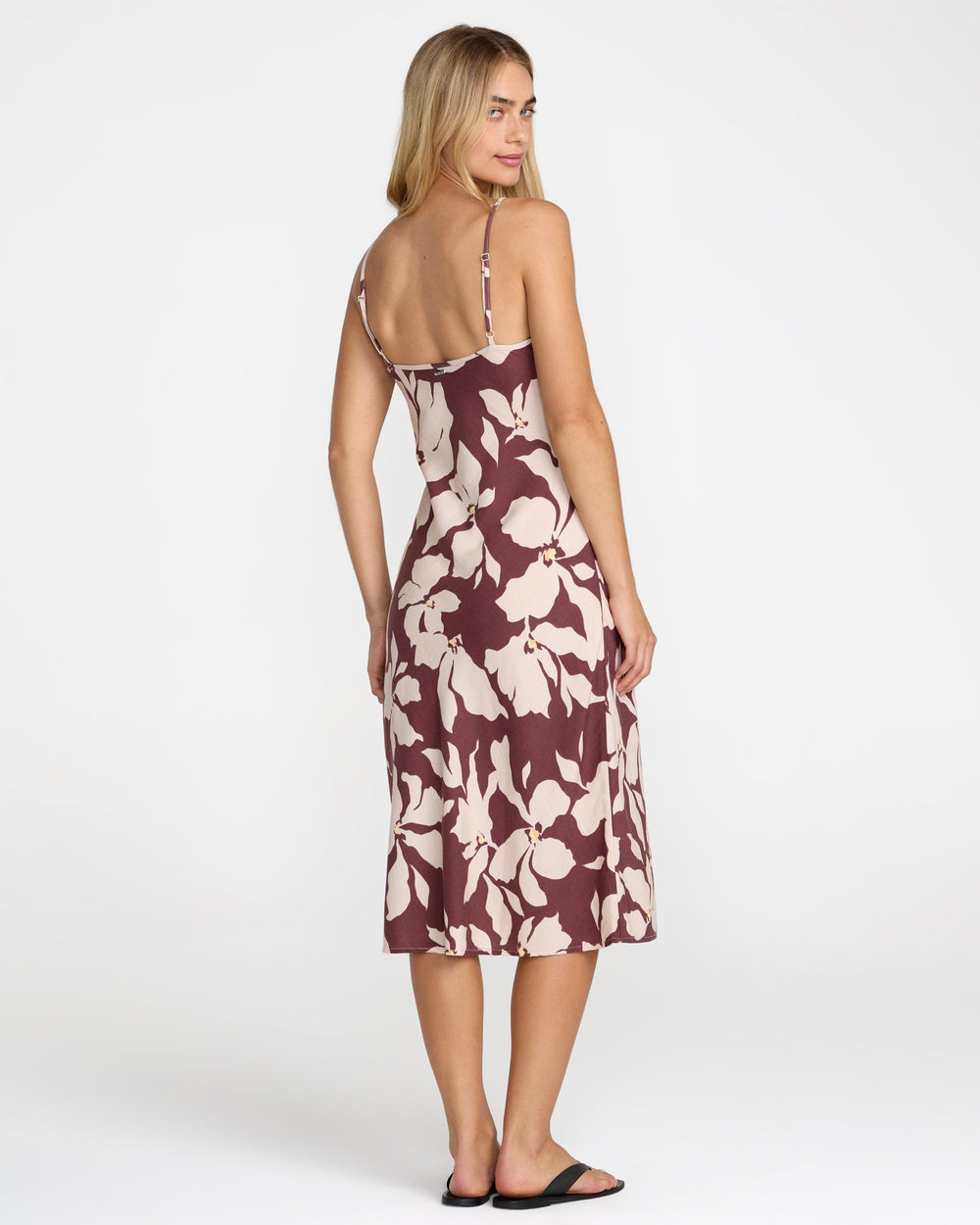 Lets Dance Slip Dress - Terra Brown