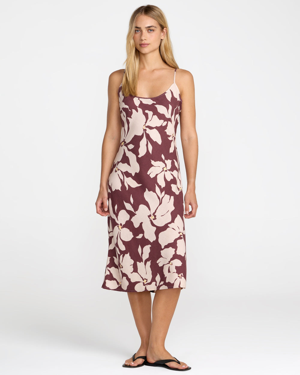 Lets Dance Slip Dress - Terra Brown