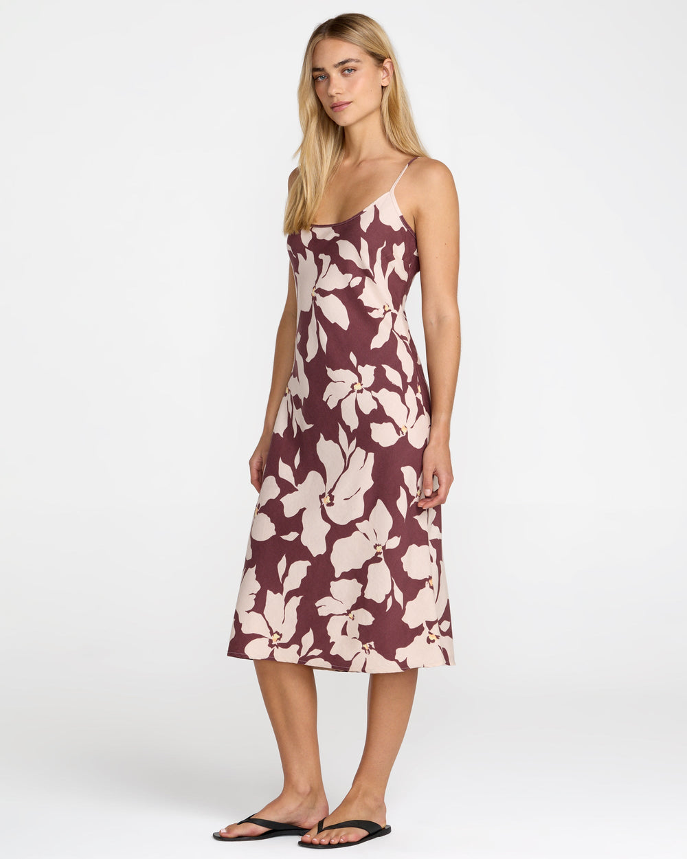 Lets Dance Slip Dress - Terra Brown