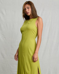 Audrey Maxi Dress - Martini Olive