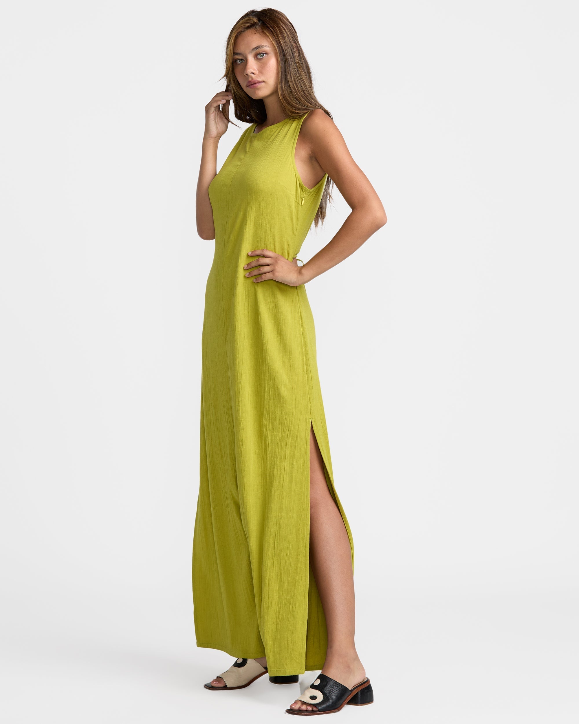 Audrey Maxi Dress - Martini Olive
